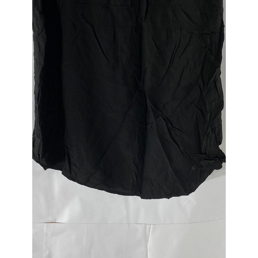 Splendid Women's Black Solid Half-Button Sleevele… - image 6